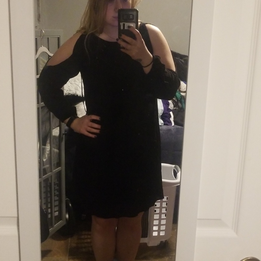 Off the shoulder dress